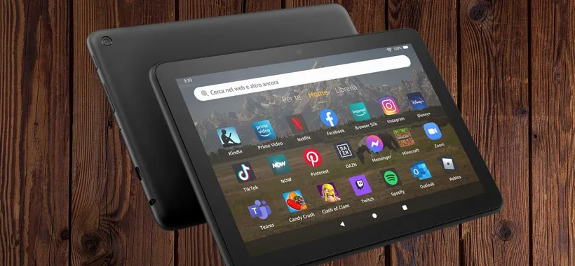 Amazon Fire HD 8 2022 ufficiale: il tablet POTENTE, per tutti (114€)