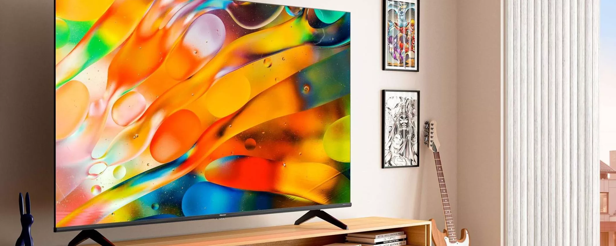 Questo TV QLED da 50 pollici costa solo 349€ su Amazon: è BEST BUY