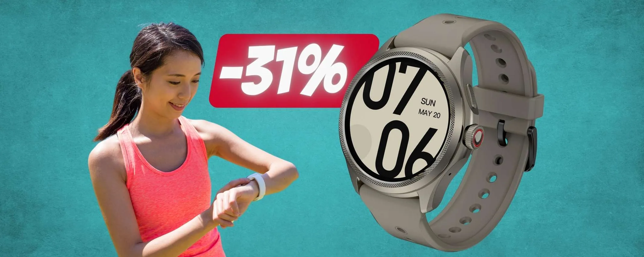 Ticwatch Pro 5 a 110 in MENO il PREZZO pi BASSO di sempre