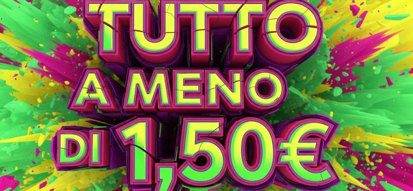 Tutto a meno di 1,50€: AFFARI Amazon da capogiro a tempo super limitato