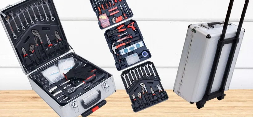 Cassetta attrezzi 826 pezzi con trolley a 69€: PREZZONE limitatissimo