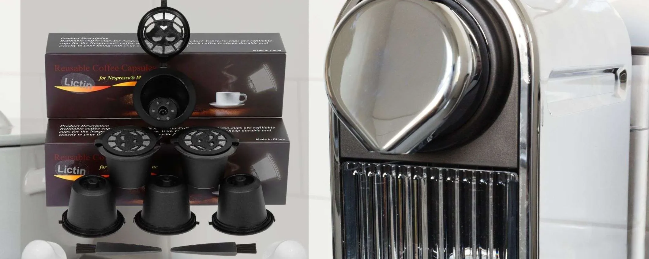 Capsula FURBA ricaricabile compatibile Nespresso a 2€ su Amazon: da avere