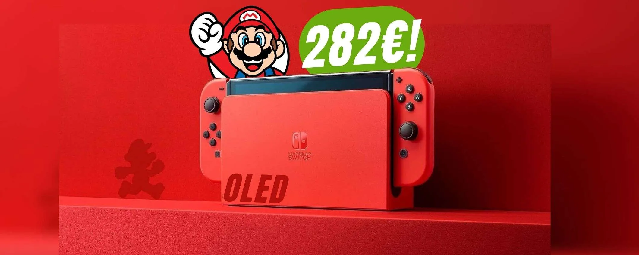 Nintendo Switch OLED: l'edizione limitata di Super Mario costa ...