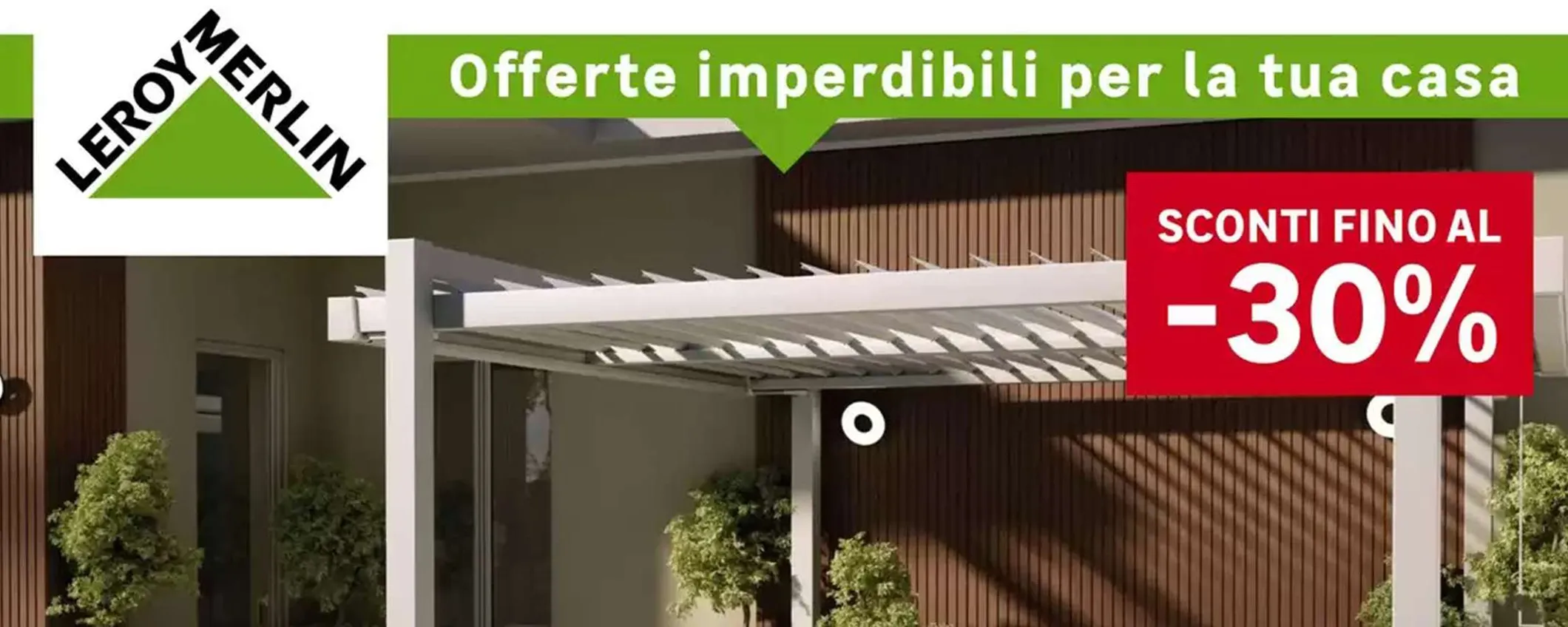 Volantino Leroy Merlin, sconti fino al 30% su giardino e fai da te per tutto giugno