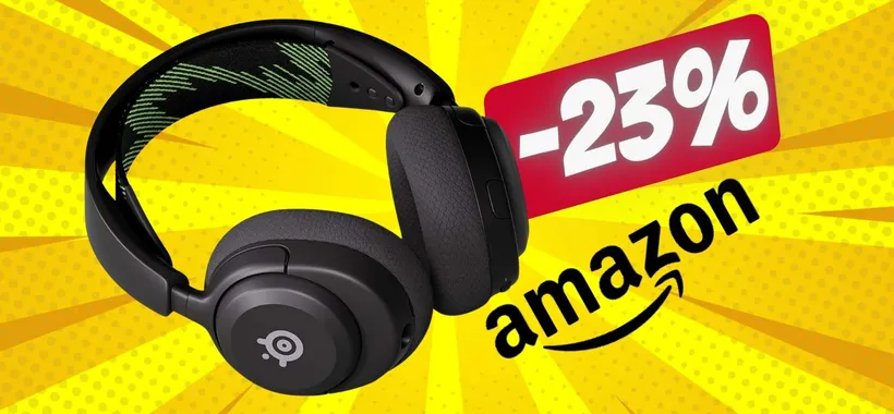SteelSeries Arctis Nova 4X: cuffie Gaming wireless SPETTACOLARI (23%)