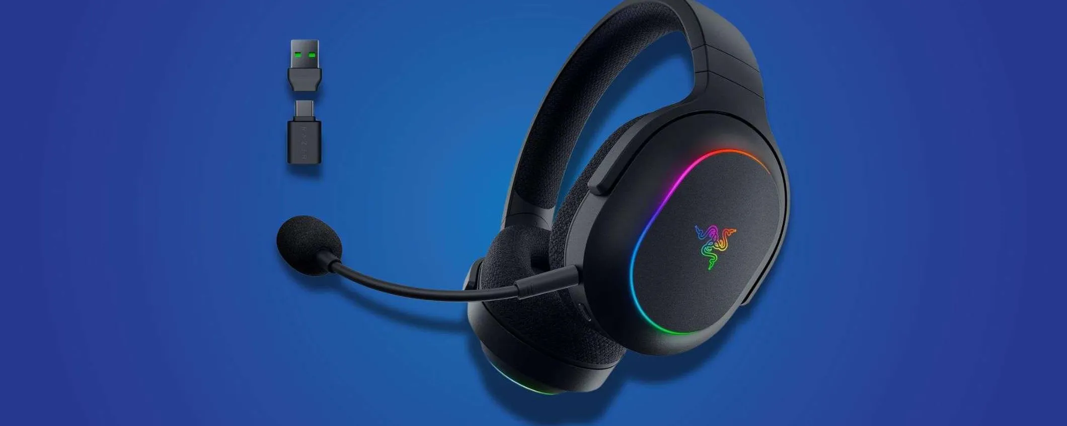 Razer Barracuda X Chroma:  cuffie premium con uno sconto imperdibile