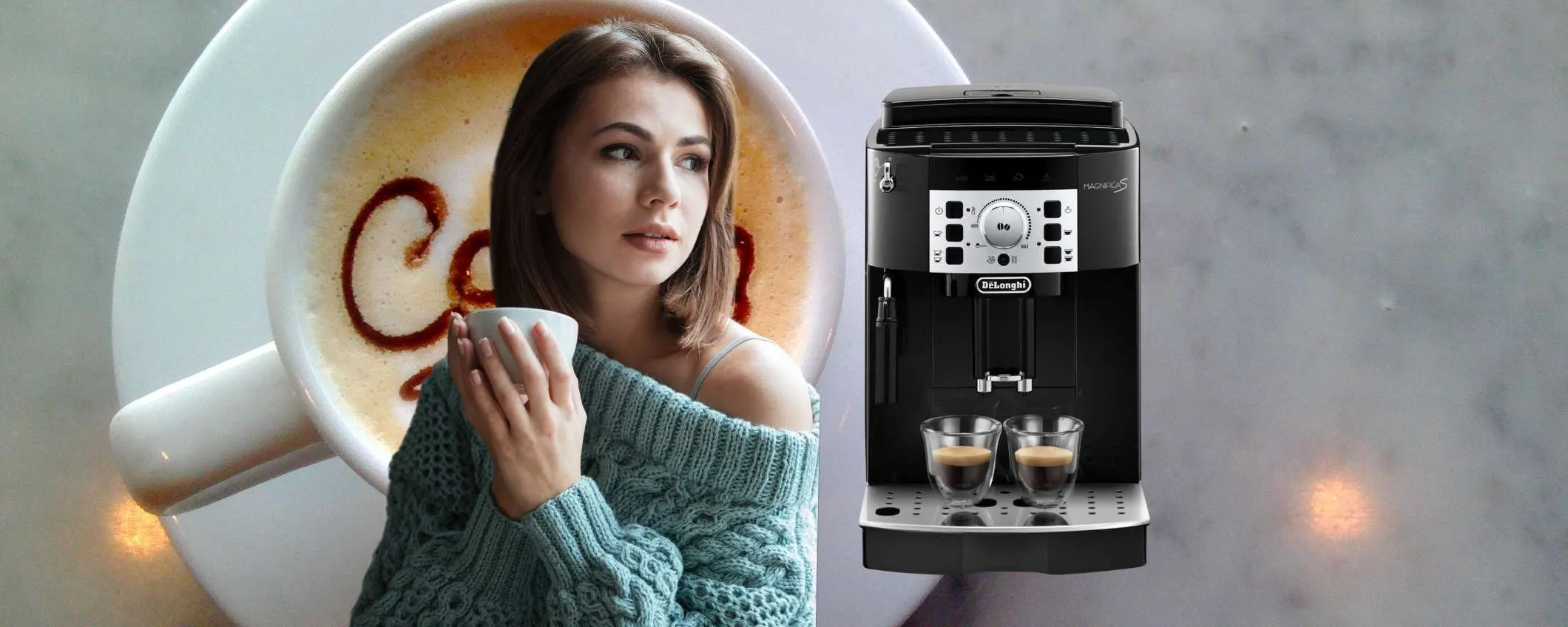 macchina caffe delonghi magnifica s
