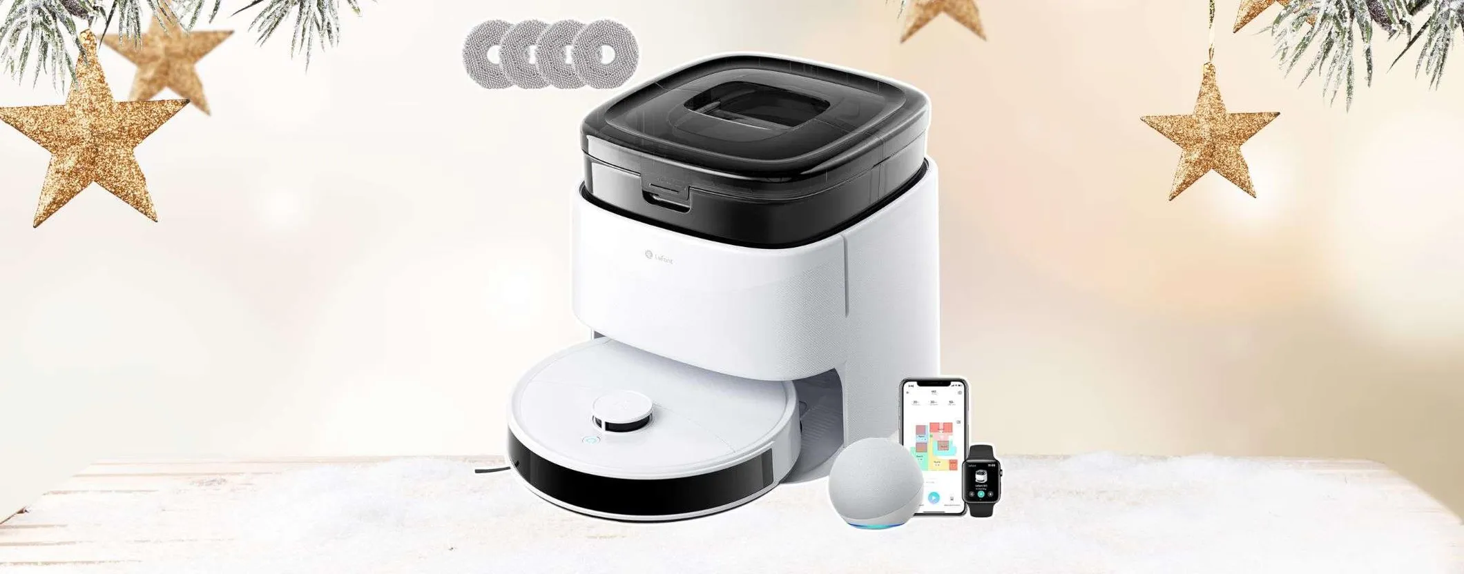Lefant M3: robot aspirapolvere con stazione in sconto FOLLIA su Amazon (-73%!)