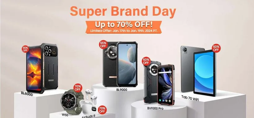 Blackview Super Brand Day: PREZZI INCREDIBILI su moltissimi dispositivi
