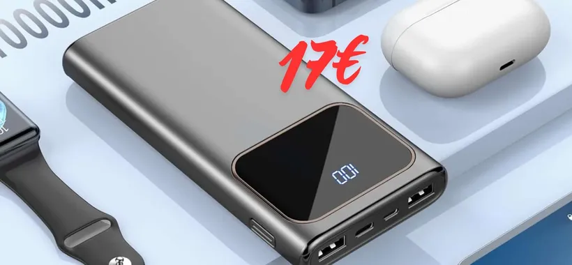 Power Bank da 10000mAh con 3 uscite velocissime oggi a soli 17€