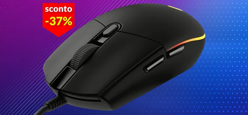 Questo mouse è perfetto per i gamer: veloce, preciso e costa solo 21€