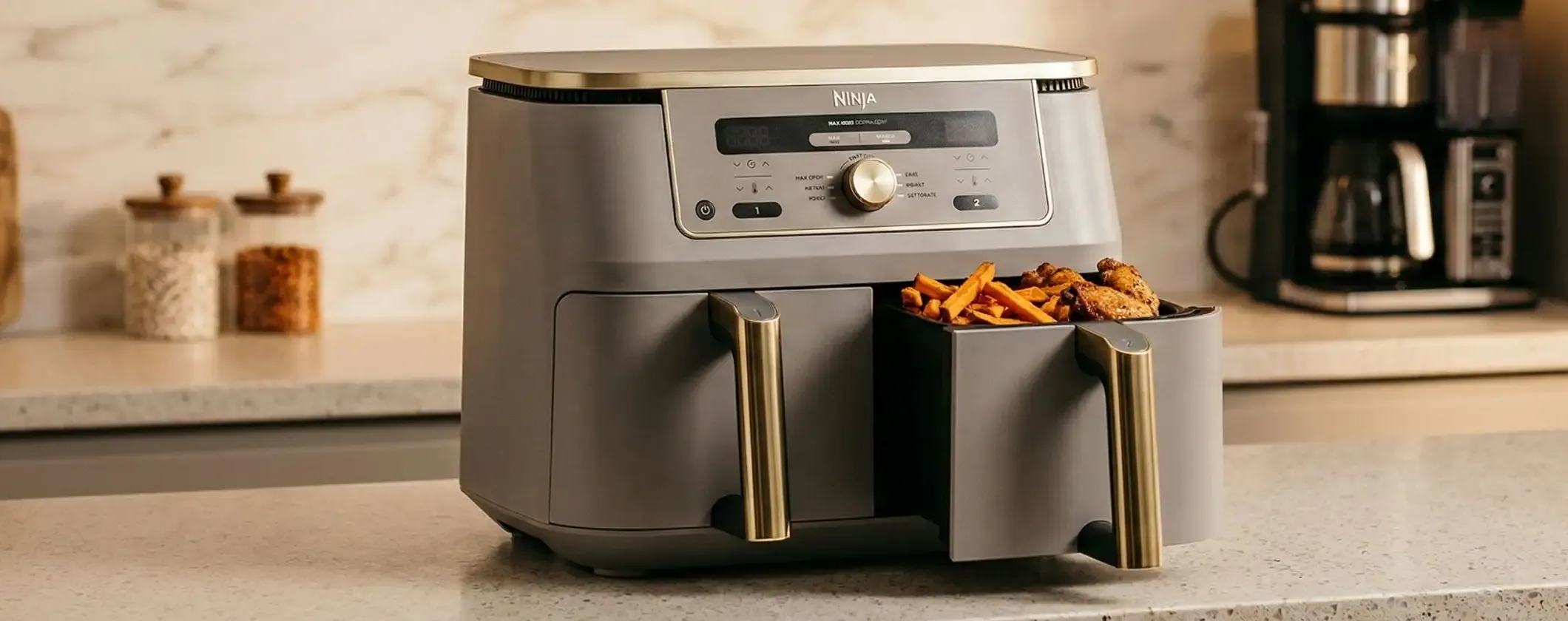 Ninja MAX a doppia zona a 149€: l'affare premium che taglia i tempi in cucina
