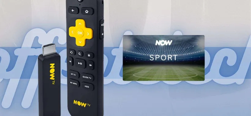 NOW TV a prezzo regalo: stick e due mesi di sport a soli 19,99€