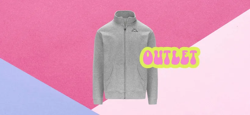 Kappa apre l'outlet su eBay: acquista la Felpa Korpo Zentil a 14€