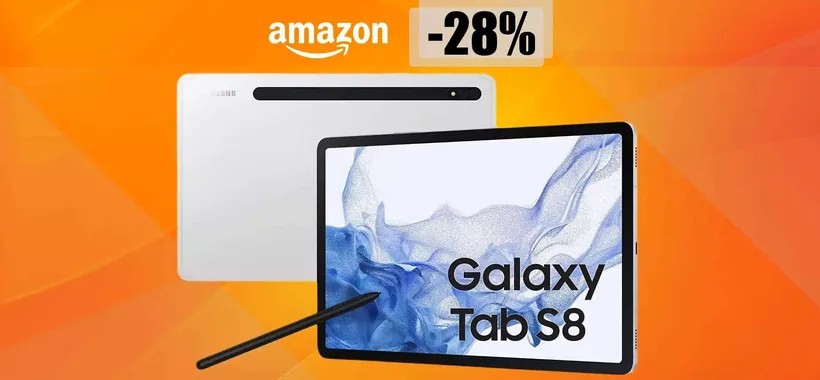 Samsung Galaxy Tab S8 5G: uno SCONTO così non si è mai visto (-264€)