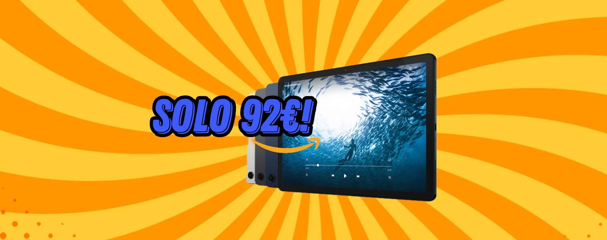 Samsung Galaxy Tab A9 a prezzo mai visto: solo 92€ su Amazon