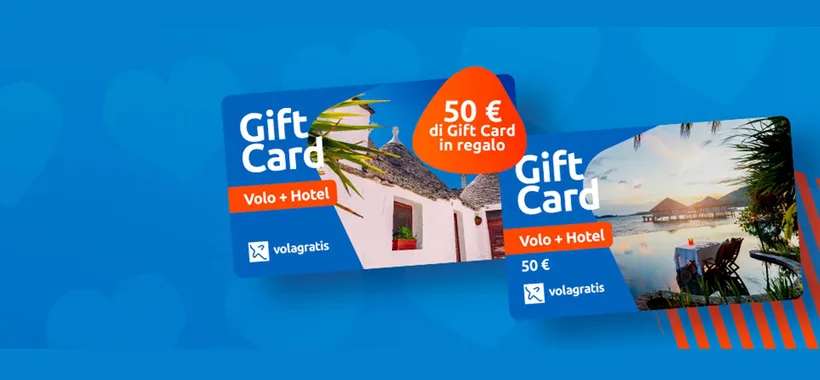 Gift Card Volagratis da 50€ in omaggio: come ottenerla