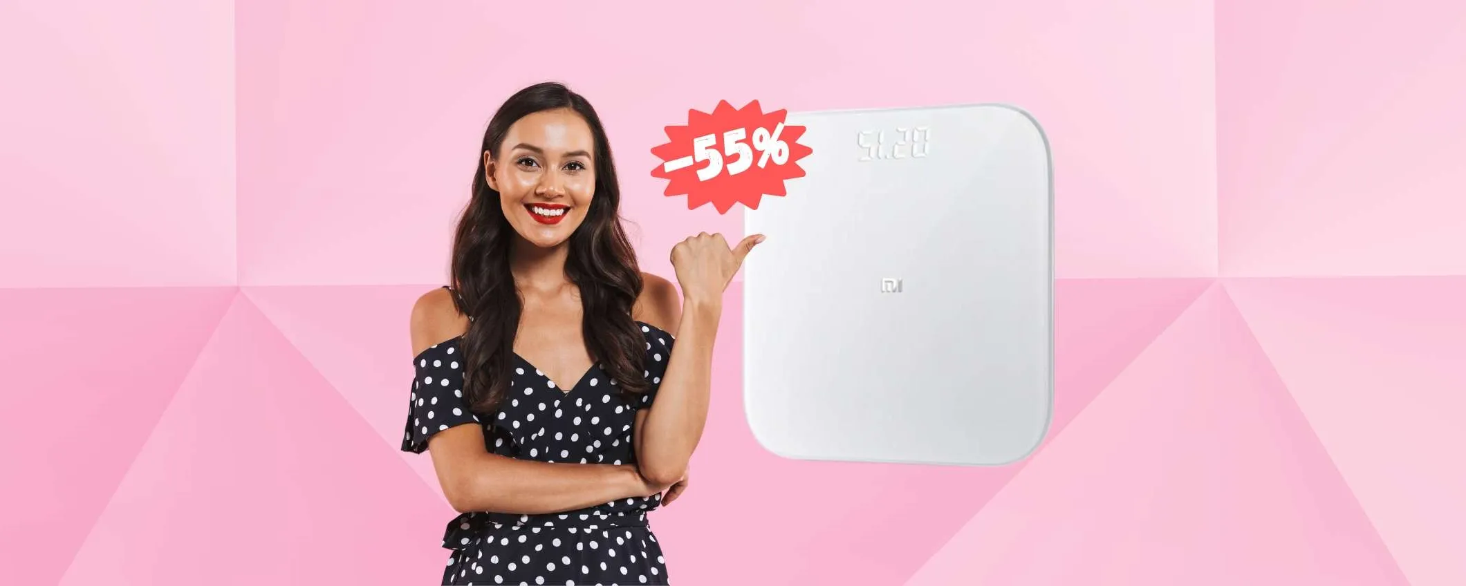 Bilancia Bluetooth Xiaomi su eBay in SCONTO del 55% tua a 17€
