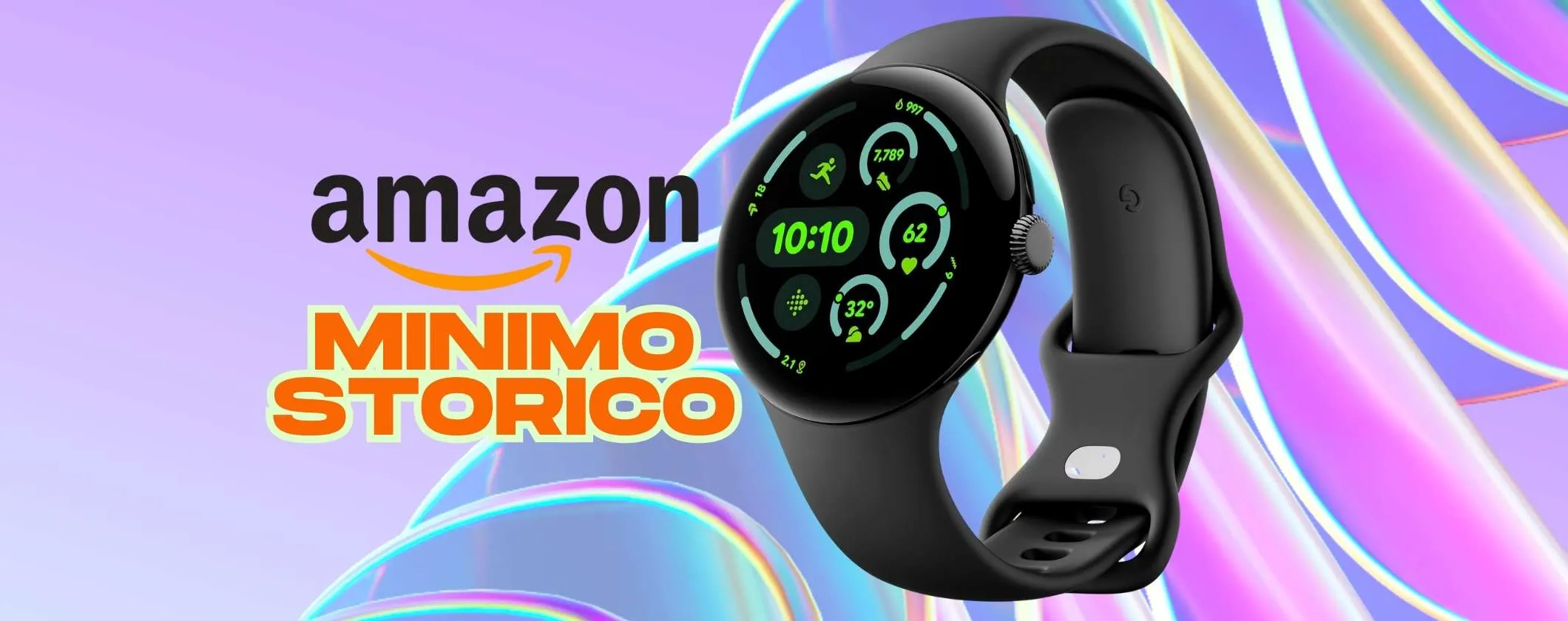 Google Pixel Watch 3 al minimo storico su Amazon, un'occasione imperdibile
