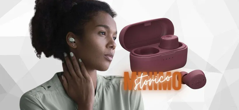 Yamaha TW-E3C: gli auricolari wireless al MINIMO STORICO su Amazon