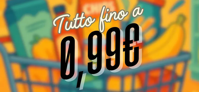 Tutto fino a 0,99€: spesa delle COSE BUONE a prezzo WOW su Amazon