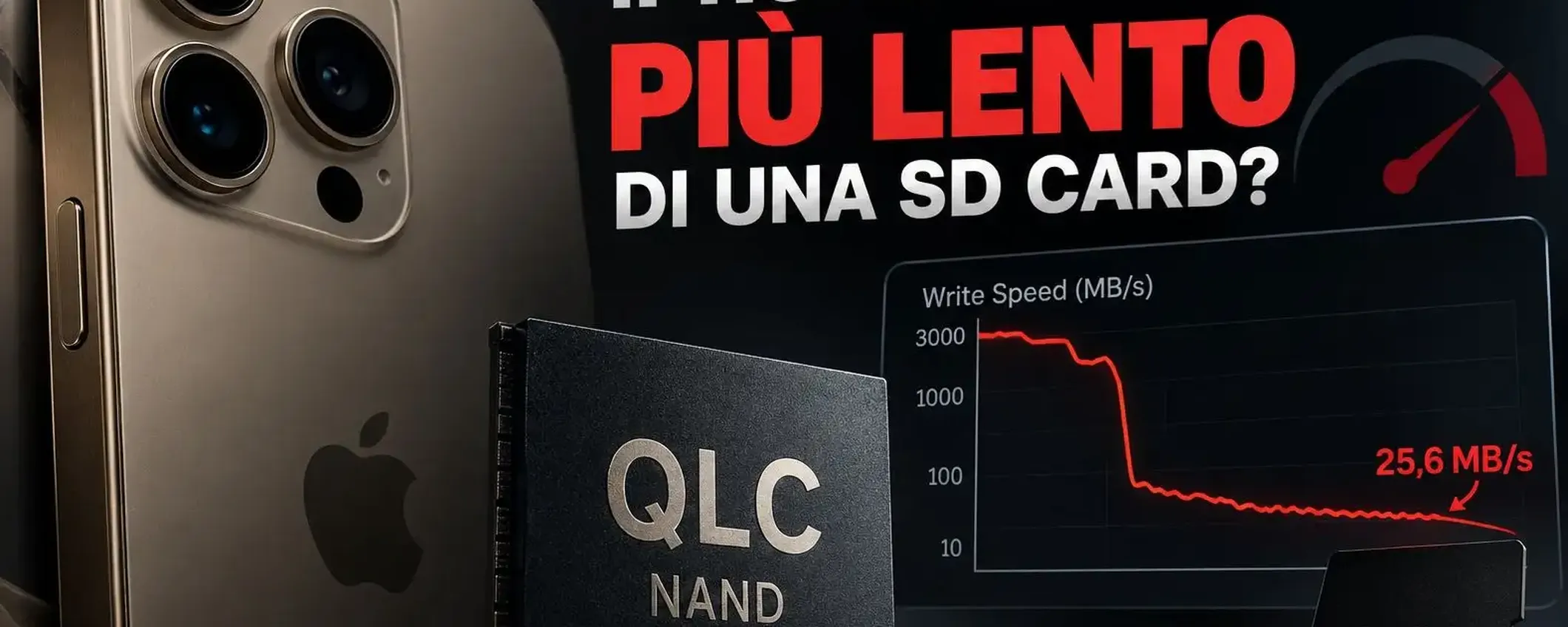 iPhone 18 Pro Max 1 TB ha un problema: la memoria può diventare lentissima