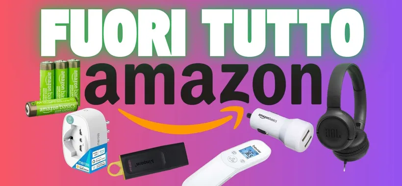 Amazon FUORI TUTTO: tantissimi gadget utili a meno di 20€
