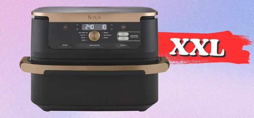 Ninja Foodi FlexDrawer, friggitrice ad aria a doppia zona in super SCONTO