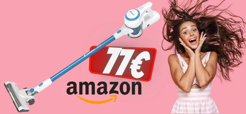 Scopa elettrica Candy Viva con turbo spazzola e accessori a SOLO 77€