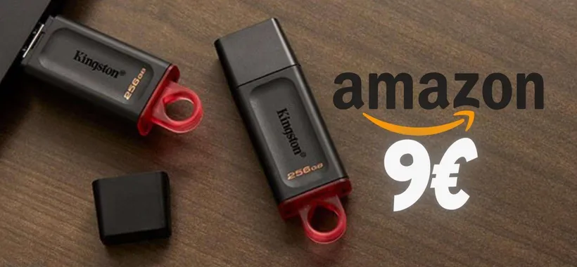 Ti bastano 9€ per avere la velocissima chiavetta USB Kingston da 128GB