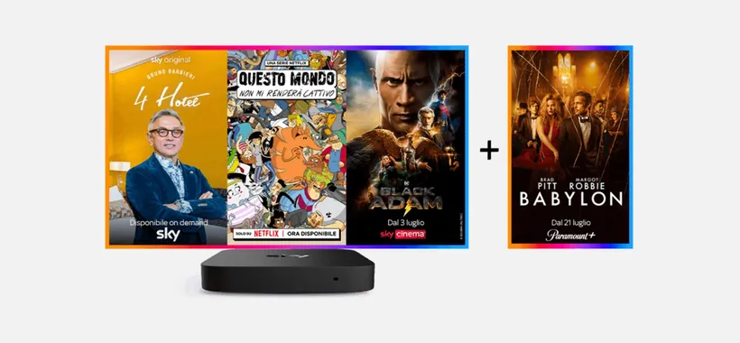 Sky: con la promo estiva hai Netflix, Cinema e Paramount+ a 19€