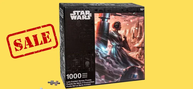 Offerta Puzzle Leia 1000 pezzi: solo 16€! Sconto 50% Disney Shop