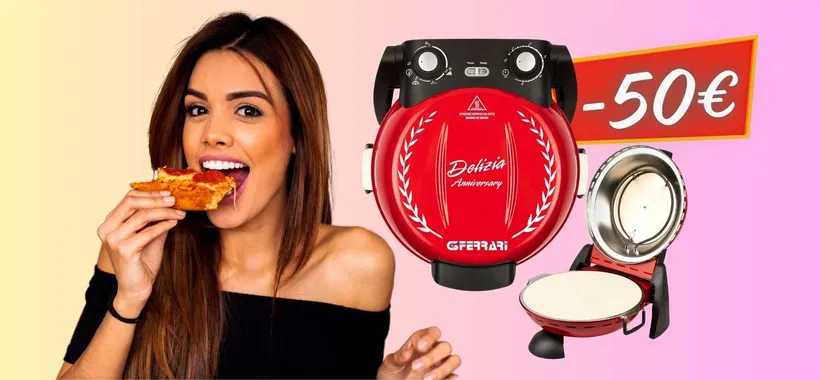 PIZZA a casa in 4 MINUTI con il fornetto G3 Ferrari a 50€ in MENO