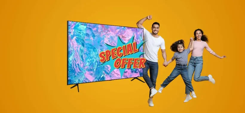 Samsung Crystal TV 4K 55": CINEMA a casa tua con meno di 420€