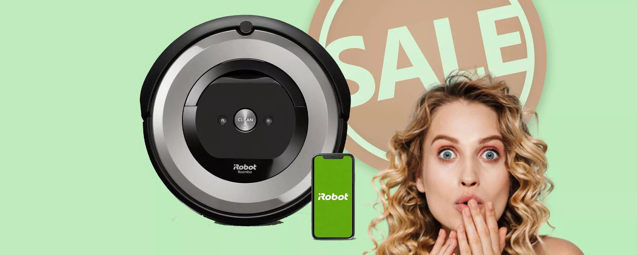 iRobot Roomba e5154 in sconto FOLLE al prezzo di soli 249,90€