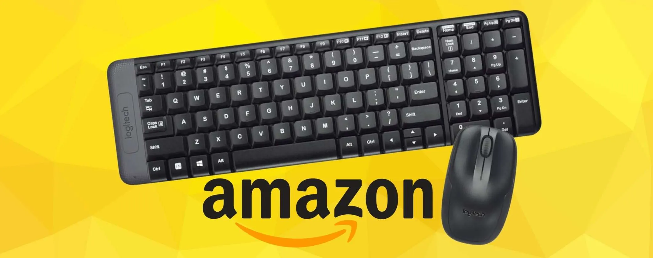 Logitech MK220: combo tastiera e mouse wireless a prezzo ridicolo