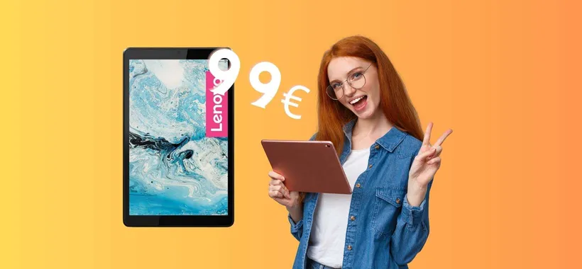 Lenovo Tab M8 HD a 99€ su Amazon, OFFERTA da prendere al volo