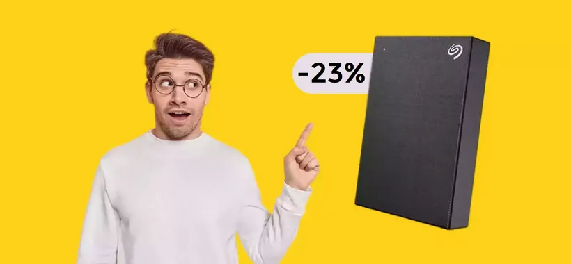 Hard disk esterno 2TB: pura potenza a prezzo STRACCIATO (88€)
