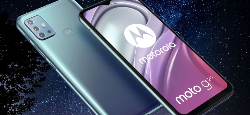 Motorola Moto G20 ufficiale: tanto a poco
