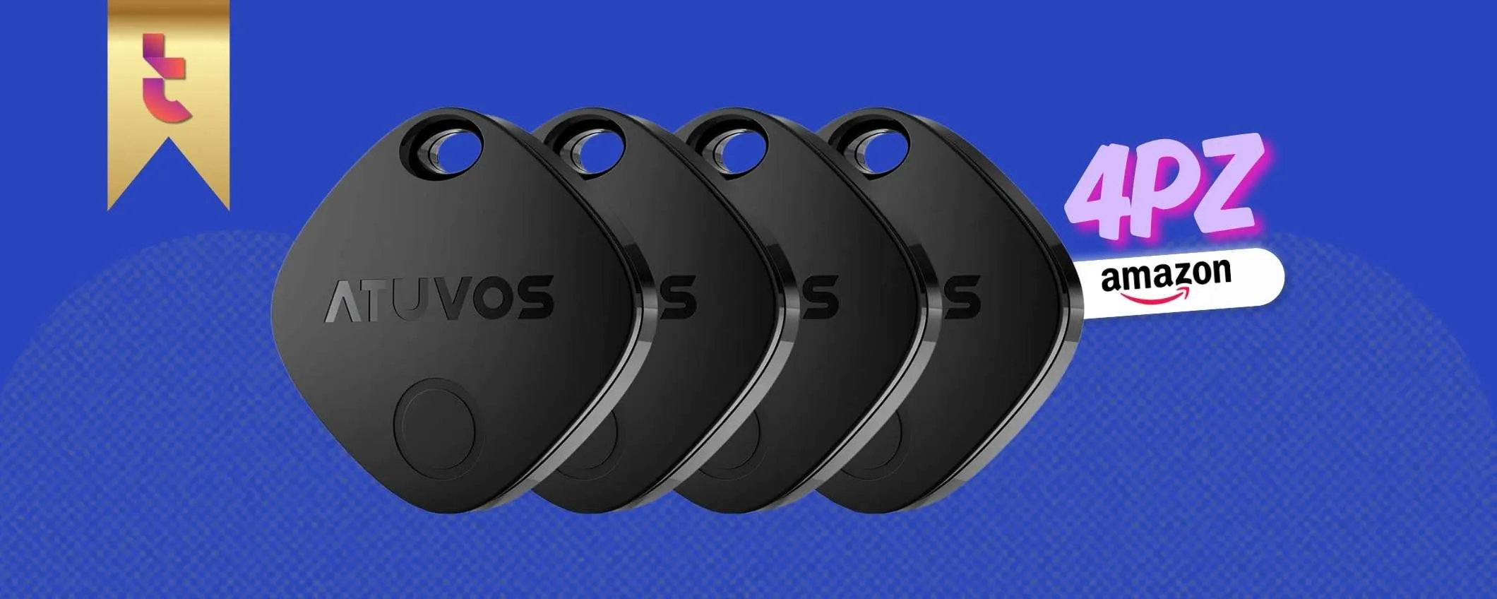 Air Tag a meno di 30€ su Amazon, il pack da 4 pezzi è regalato