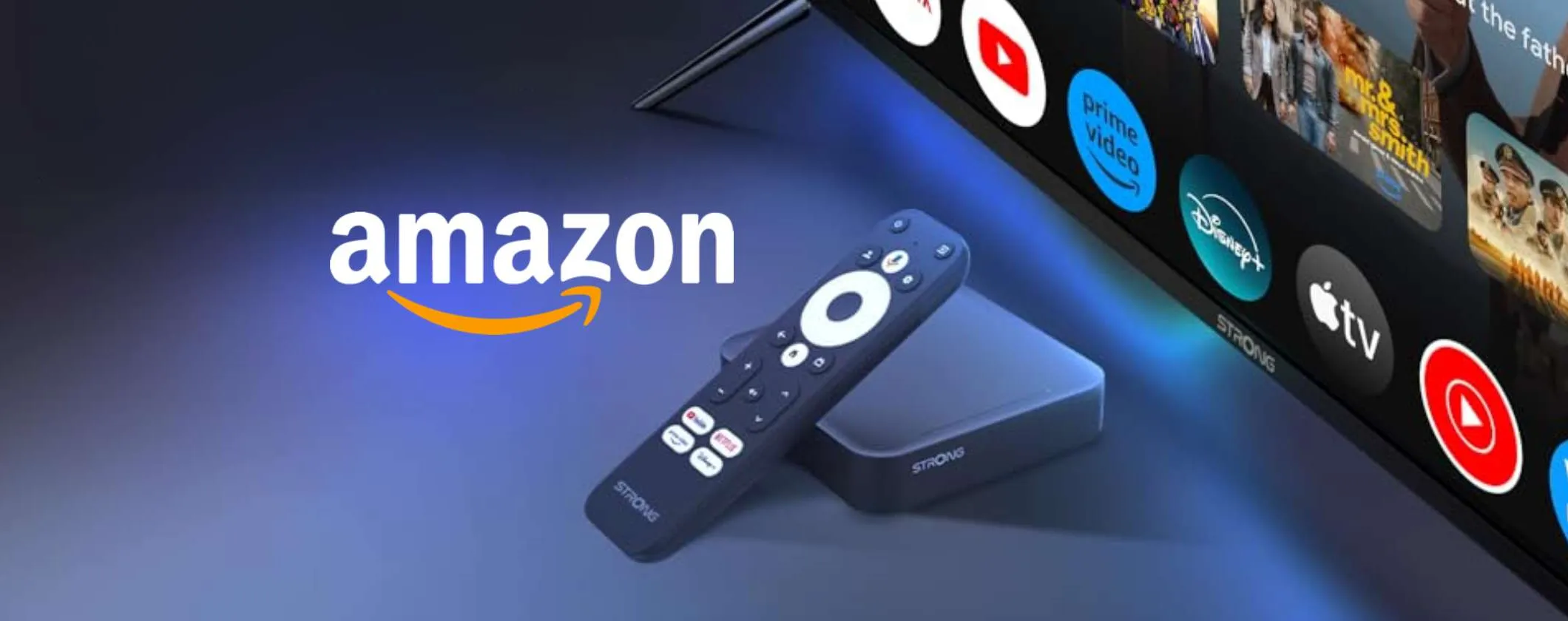 STRONG SRT41 Google TV Stick: intrattenimento illimitato a soli 35€