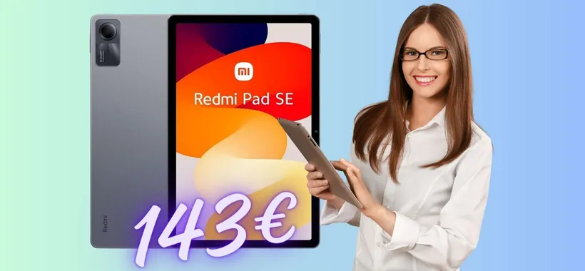 Xiaomi Redmi Pad SE da 11 pollici (4/128GB) a PREZZO ASSURDO su eBay