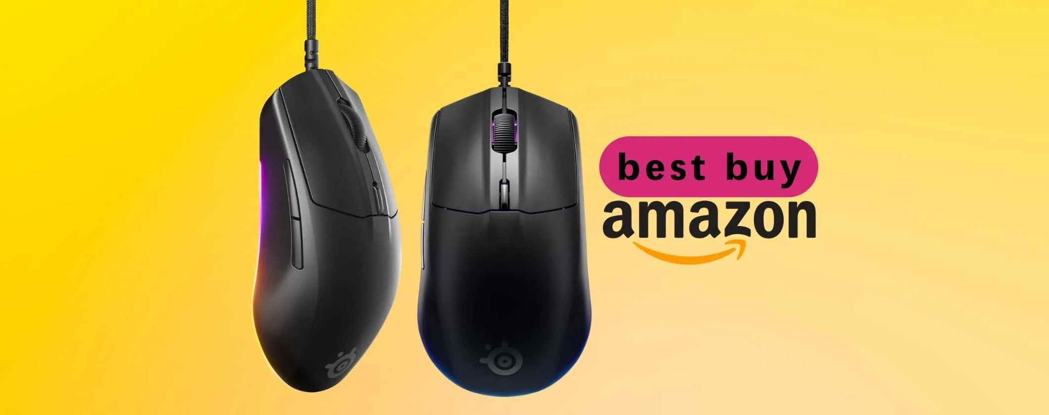 Mouse da gaming SteelSeries Rival 3 Gen 2: performante ed economico