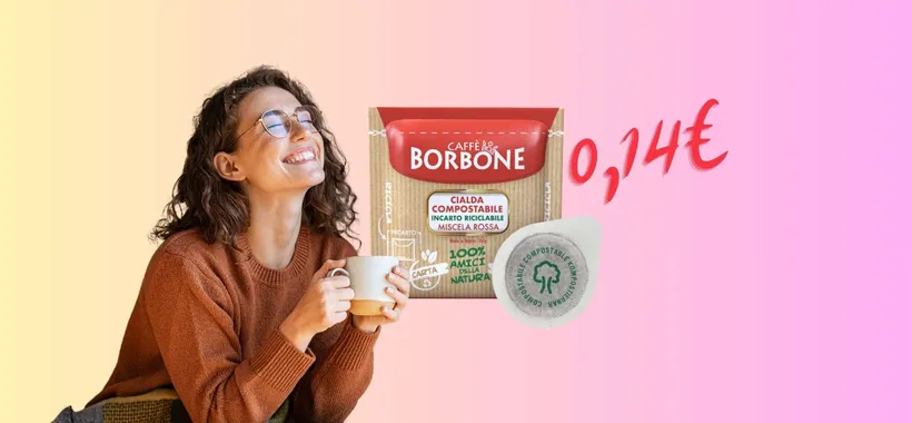 600 Cialde Caffè Borbone a soli 0,14€: approfitta della promo eBay