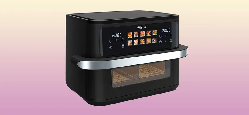 MAXI friggitrice ad aria in offerta: 10 litri e doppio scomparto a soli 80€