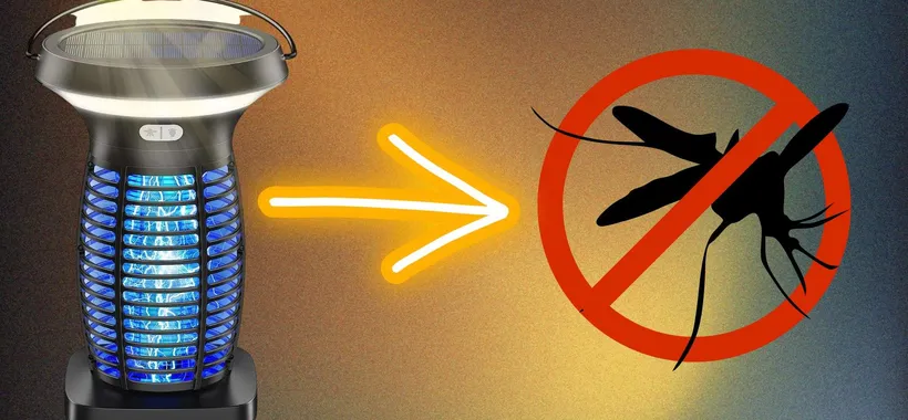 Zanzare ELIMINATE con la lampada solare: GENIALATA a mini prezzo