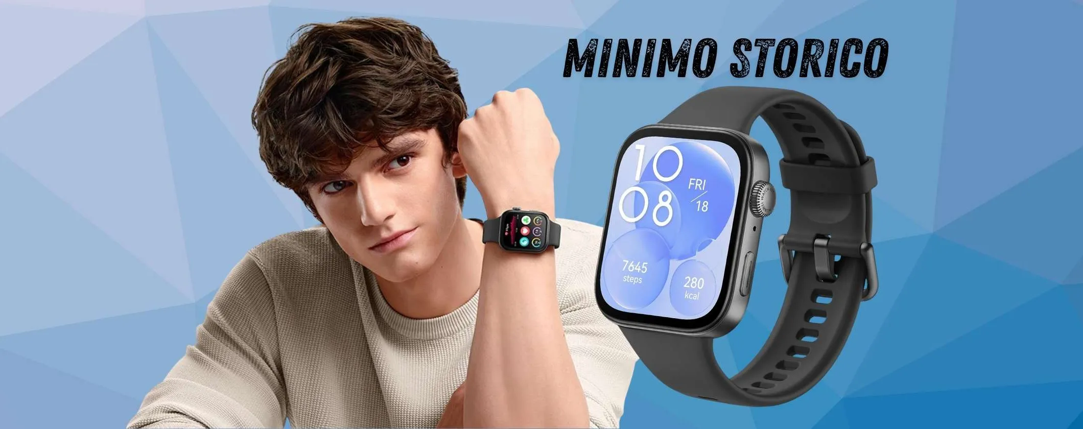HUAWEI WATCH FIT 3 adesso al minimo storico su Amazon (best buy)