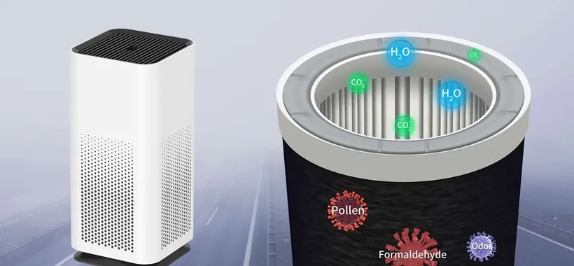 Purificatore d'aria a 17€: è il MOMENTO di averlo (sconto 50%)
