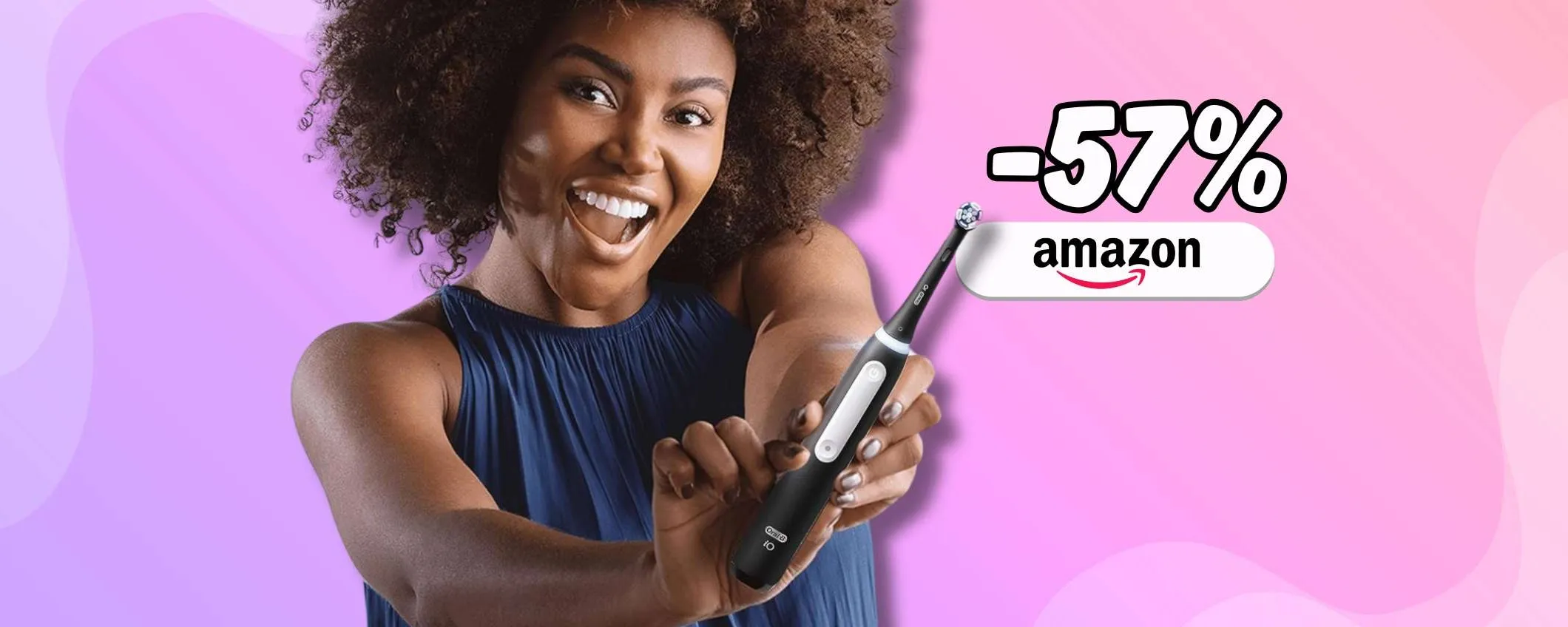Oral-B iO 3 è letteralmente svenduto su Amazon, sconto 57% in corso