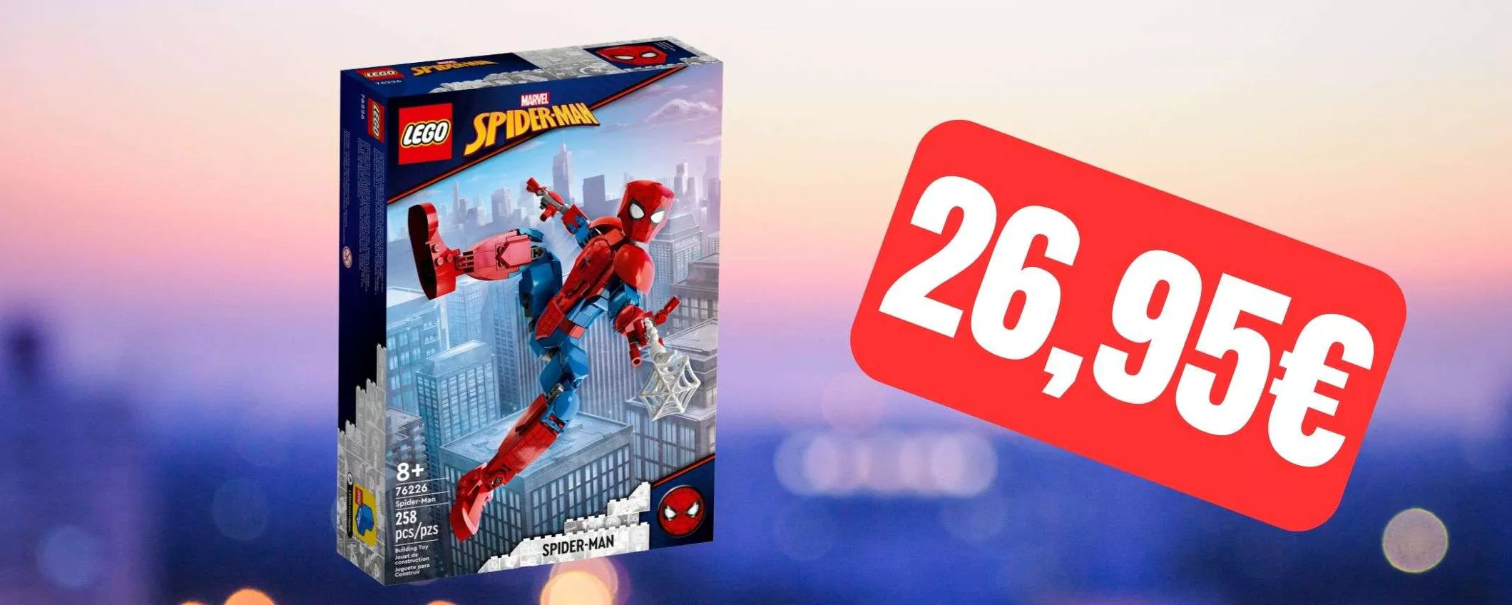 Il LEGO Spider-Man è in offerta ad un SUPER PREZZO su eBay